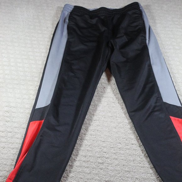 Athletic Works Size YXL Black, Grey and Orange Athletic Pants - Picture 1 of 5